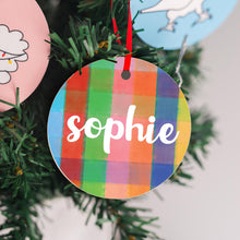 Load image into Gallery viewer, Personalised Handmade Christmas Bauble
