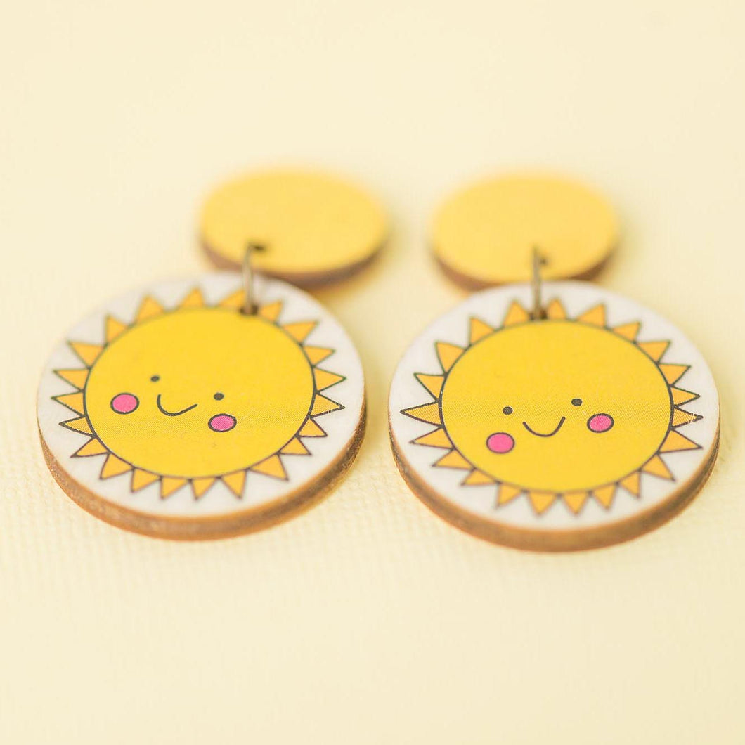 Happy Sun - Handmade Earrings