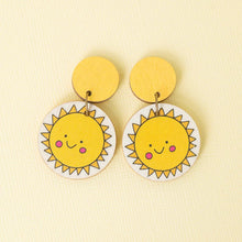 Load image into Gallery viewer, Happy Sun - Handmade Earrings
