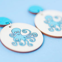 Load image into Gallery viewer, Happy Octopus - Handmade Earrings
