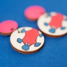Load image into Gallery viewer, Playful Platypus - Handmade Earrings
