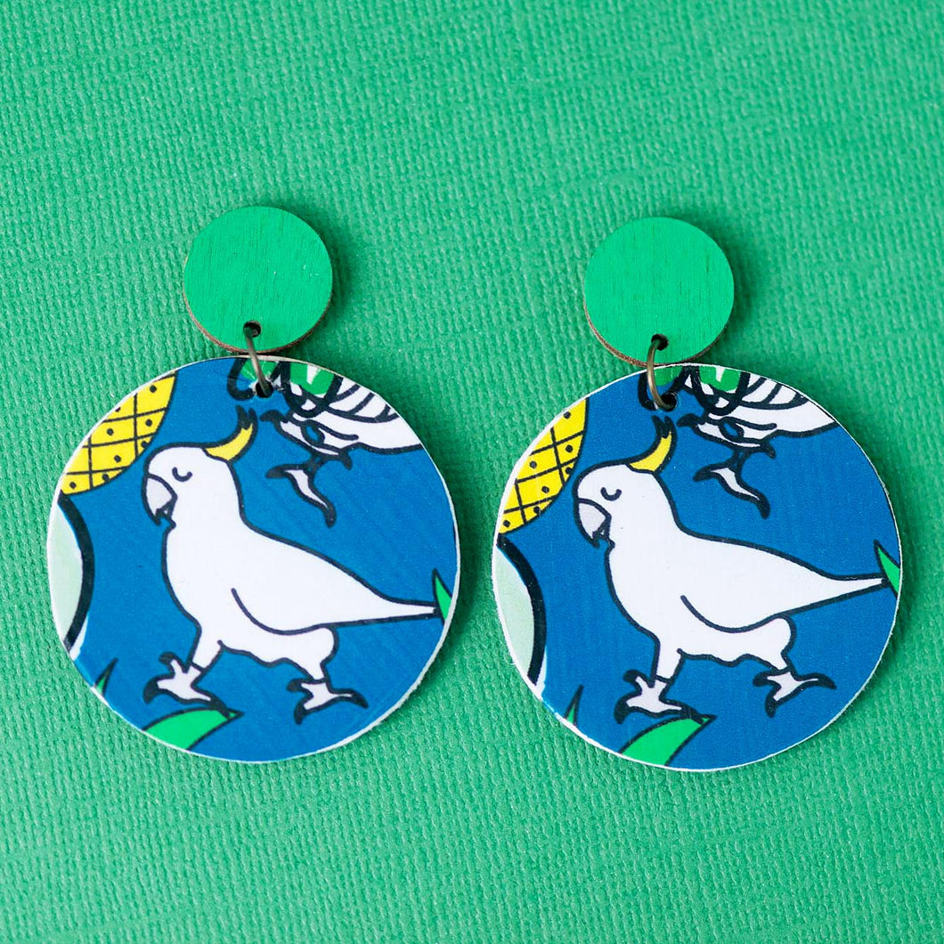 Feelin' Cocky - Handmade Earrings