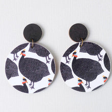 Load image into Gallery viewer, Gorgeous Guinea Fowl - Handmade Earrings
