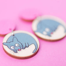 Load image into Gallery viewer, Pink Possums - Handmade Earrings

