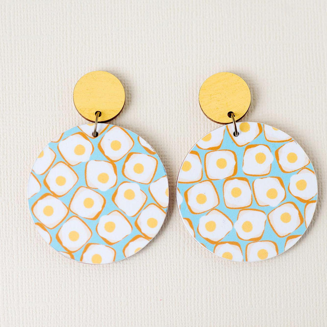 Sunday Eggs - Handmade Earrings