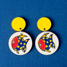 Load image into Gallery viewer, Tropical Fish - Handmade Earrings
