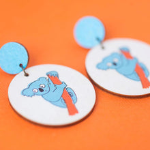 Load image into Gallery viewer, Cuddly Koalas - Handmade Earrings

