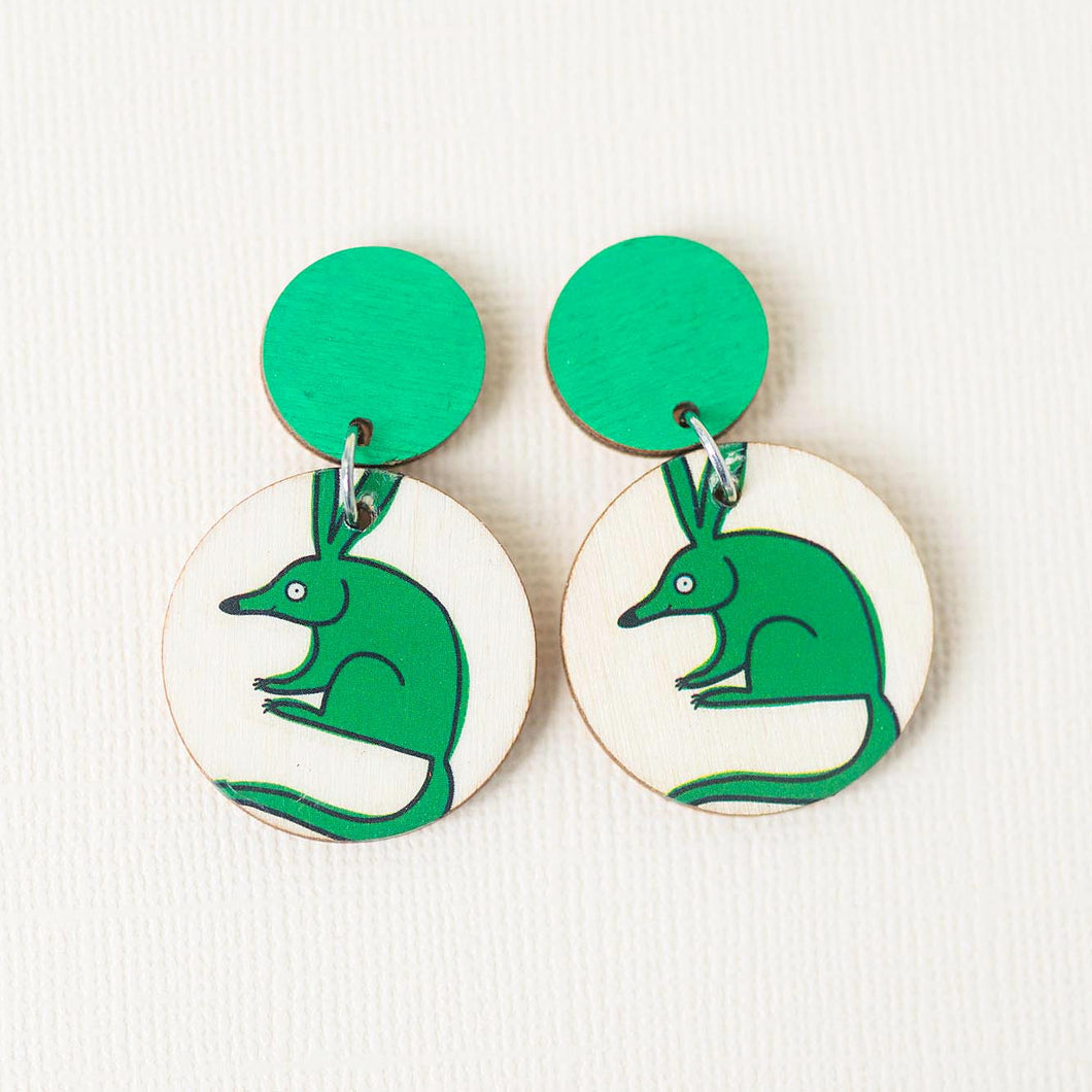 Happy Bilbys - Handmade Earrings