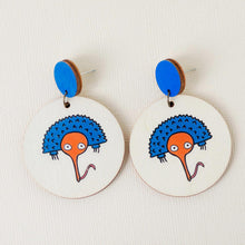 Load image into Gallery viewer, Colourful Echidnas - Handmade Earrings
