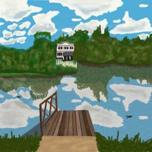 Load image into Gallery viewer, Lake Daylesford - Mini Art Print
