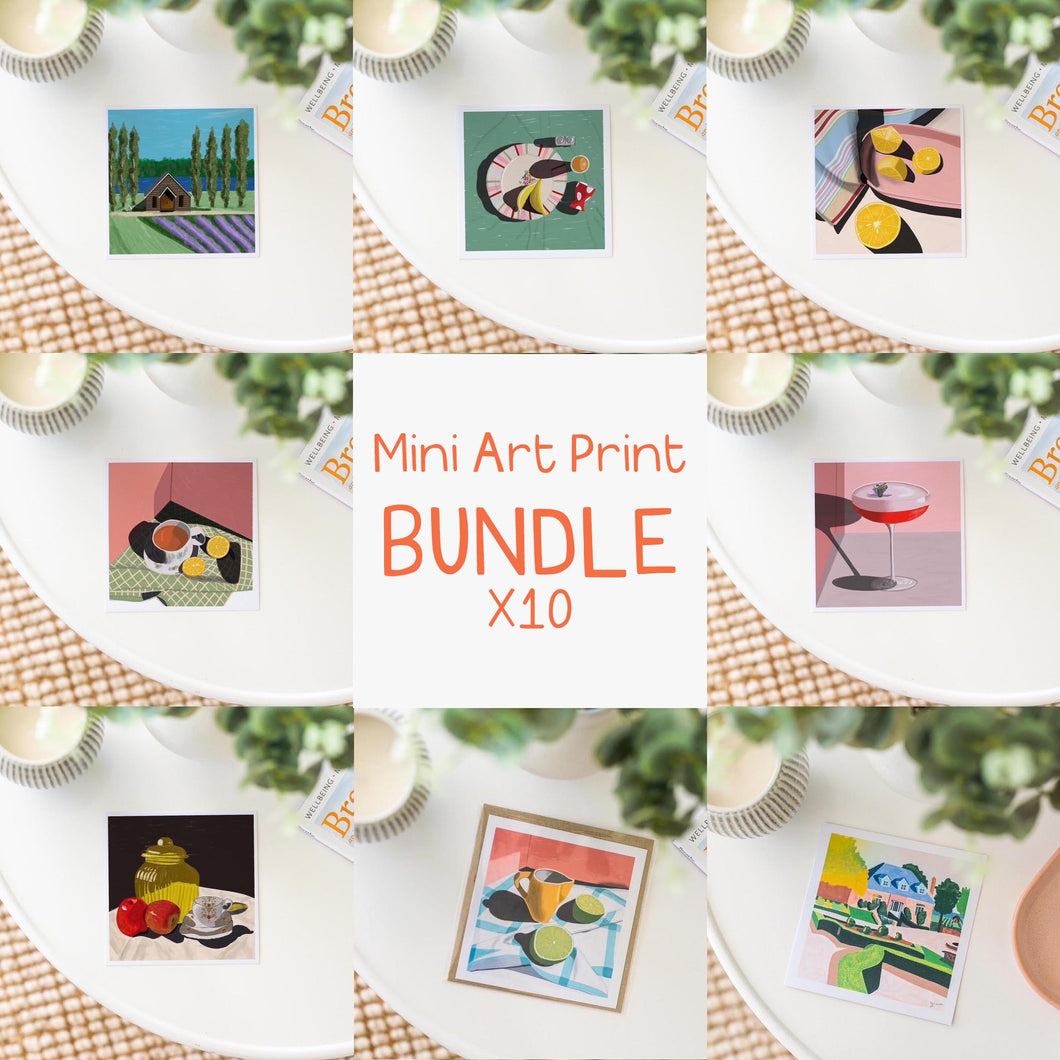 Mini Art Print Set x10 BUNDLE - You choose!