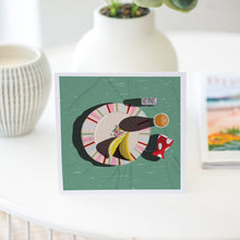 Load image into Gallery viewer, Sunday Brunch - Green  - Mini Art Print
