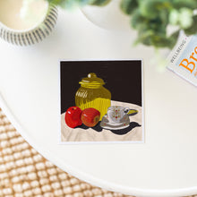 Load image into Gallery viewer, Golden Touch - Black - Mini Art Print
