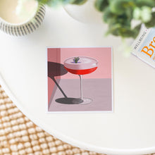 Load image into Gallery viewer, French Pink Martini - Mini Art Print
