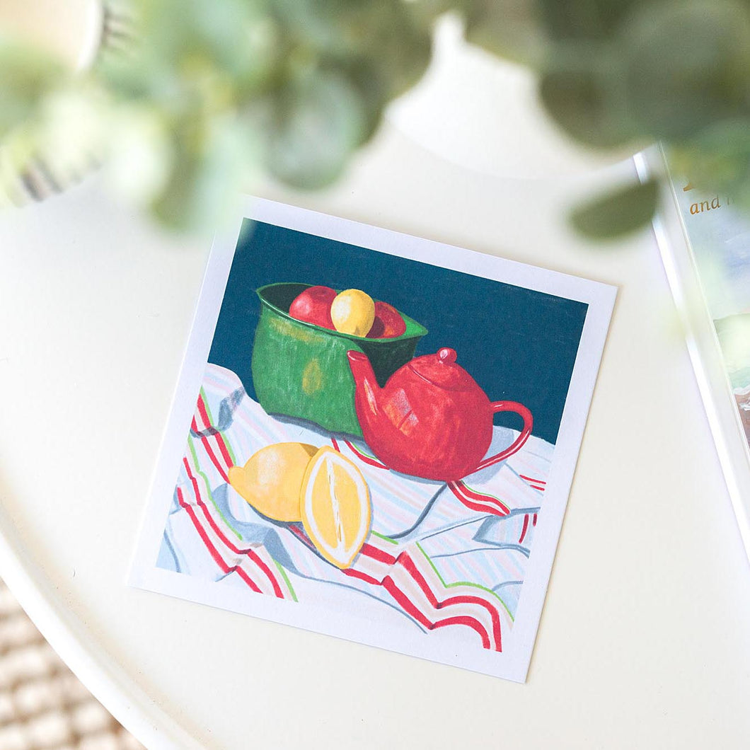 A Touch of Red - Mini Art Print