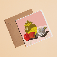 Load image into Gallery viewer, Golden Touch - Pink - Greeting Card
