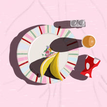 Load image into Gallery viewer, Sunday Brunch - Light Pink  - Mini Art Print
